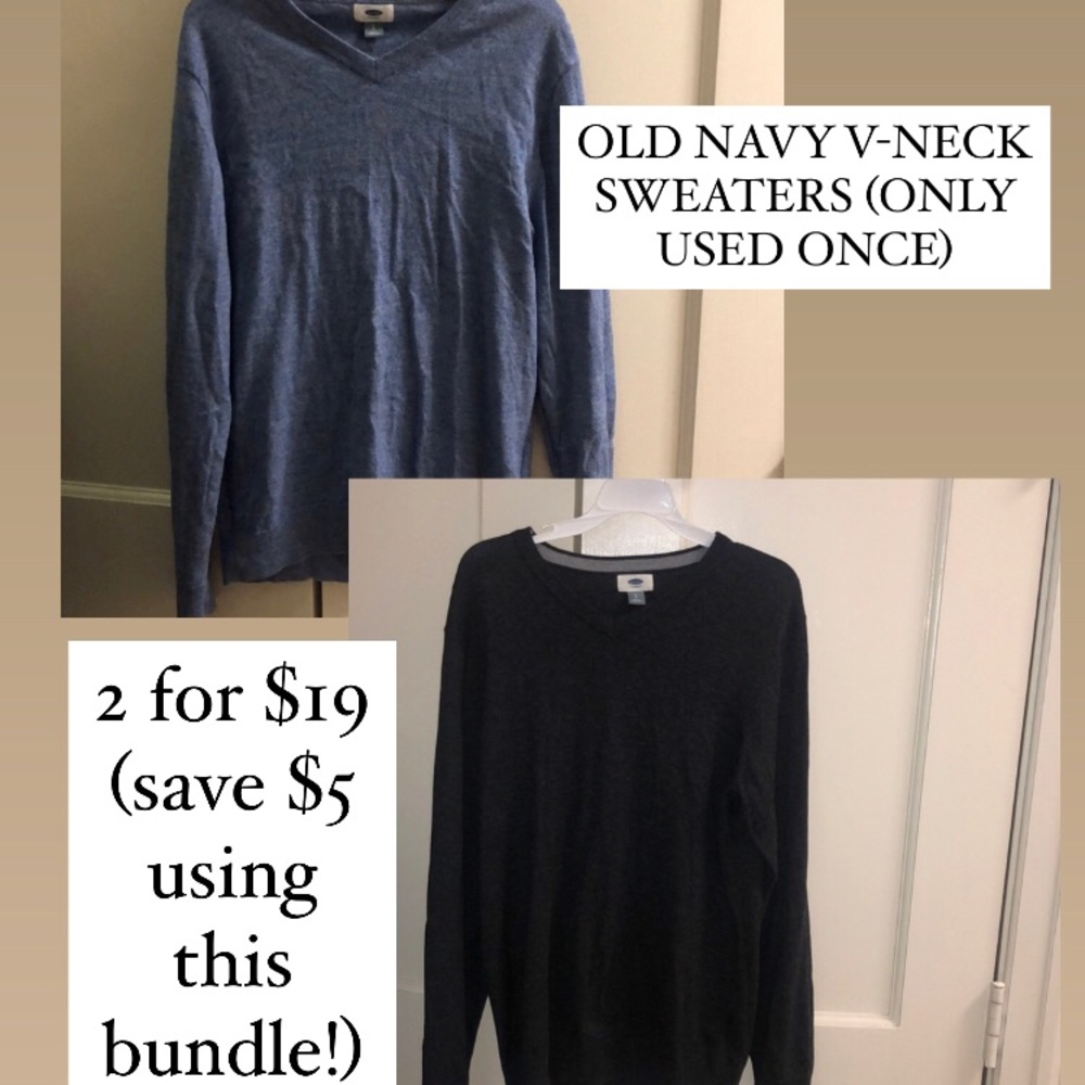 OLD NAVY V NECK $$BUNDLE$$ 2 for $19